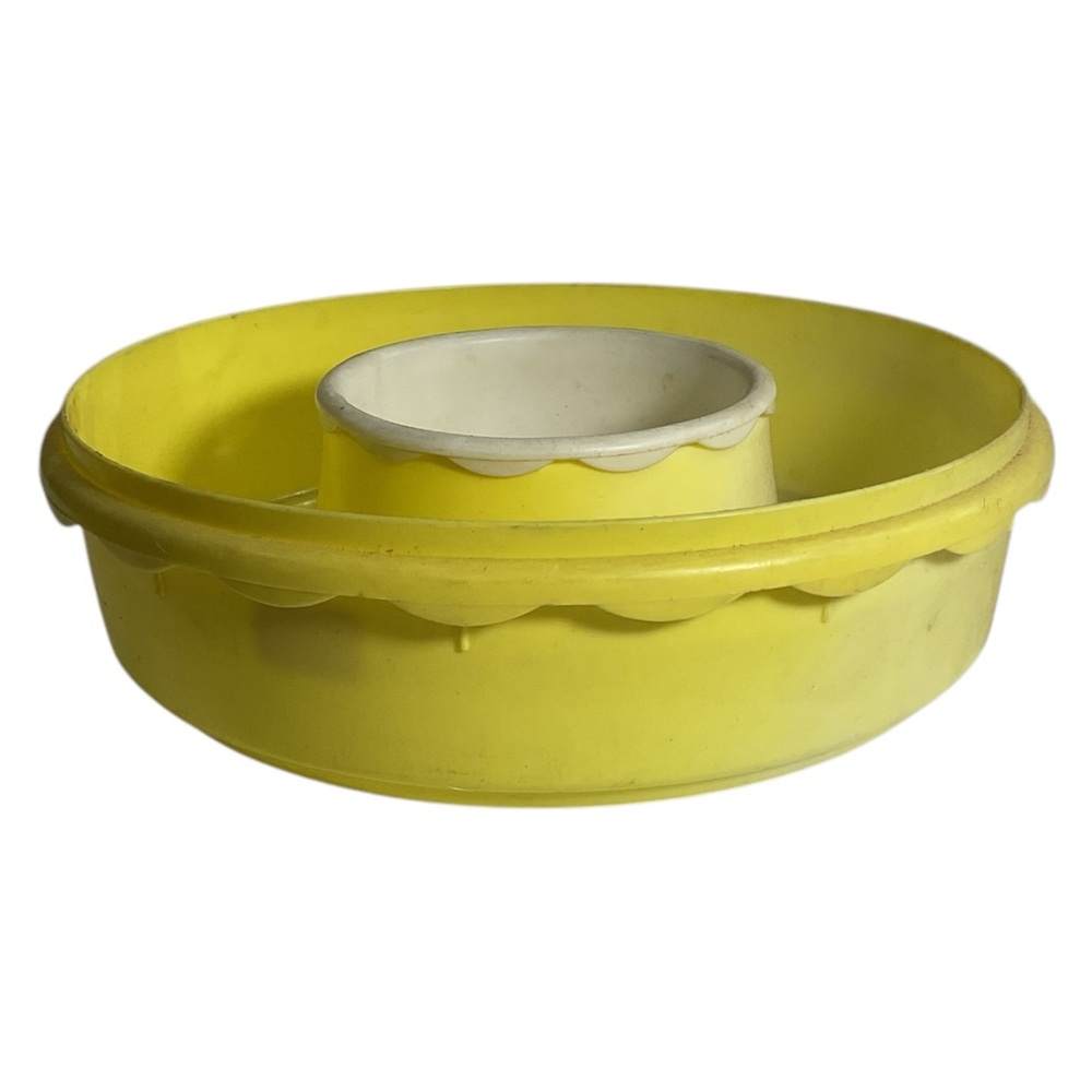 Vintage Blisscraft Of Hollywood Yellow Jello Cake Mold